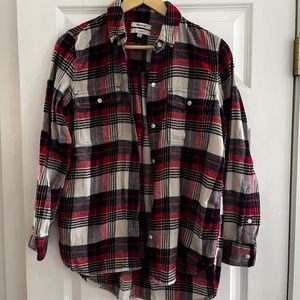 Madewell Plaid Flannel Shirt